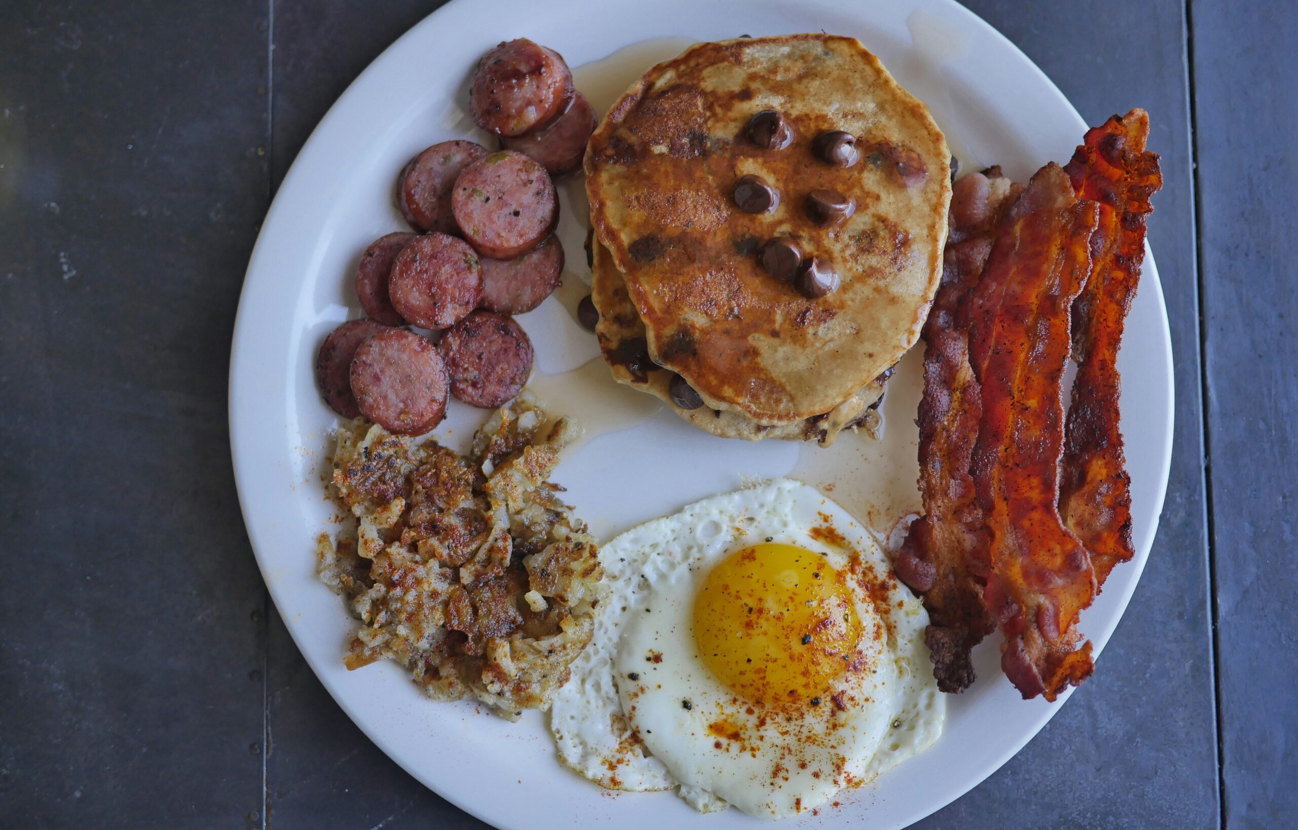 cooked food on table